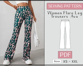 LEGGINGS Pdf Pattern for Women Legging PDF Tutorials - Etsy