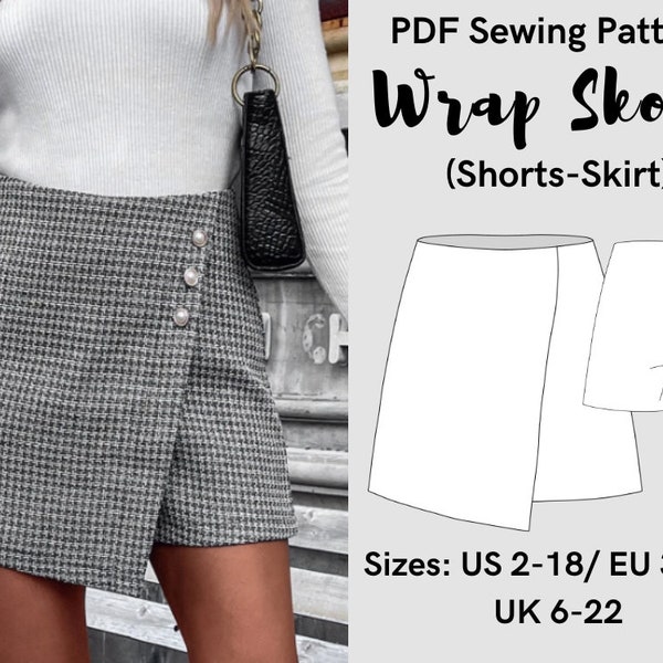 Skorts Pattern - Etsy