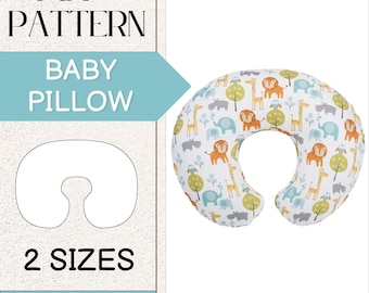PDF Sewing Pattern for Baby Pillow, Baby Sewing Pattern, Easy Sewing PDF Pattern, Baby PDF Pattern, Nursing Pillow Sewing Pattern | 2 Sizes