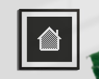 Home pixel art - Limited edition giclée print