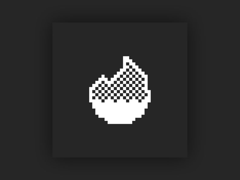 Flame Pixel Art - Limited Edition Giclée Print - Etsy
