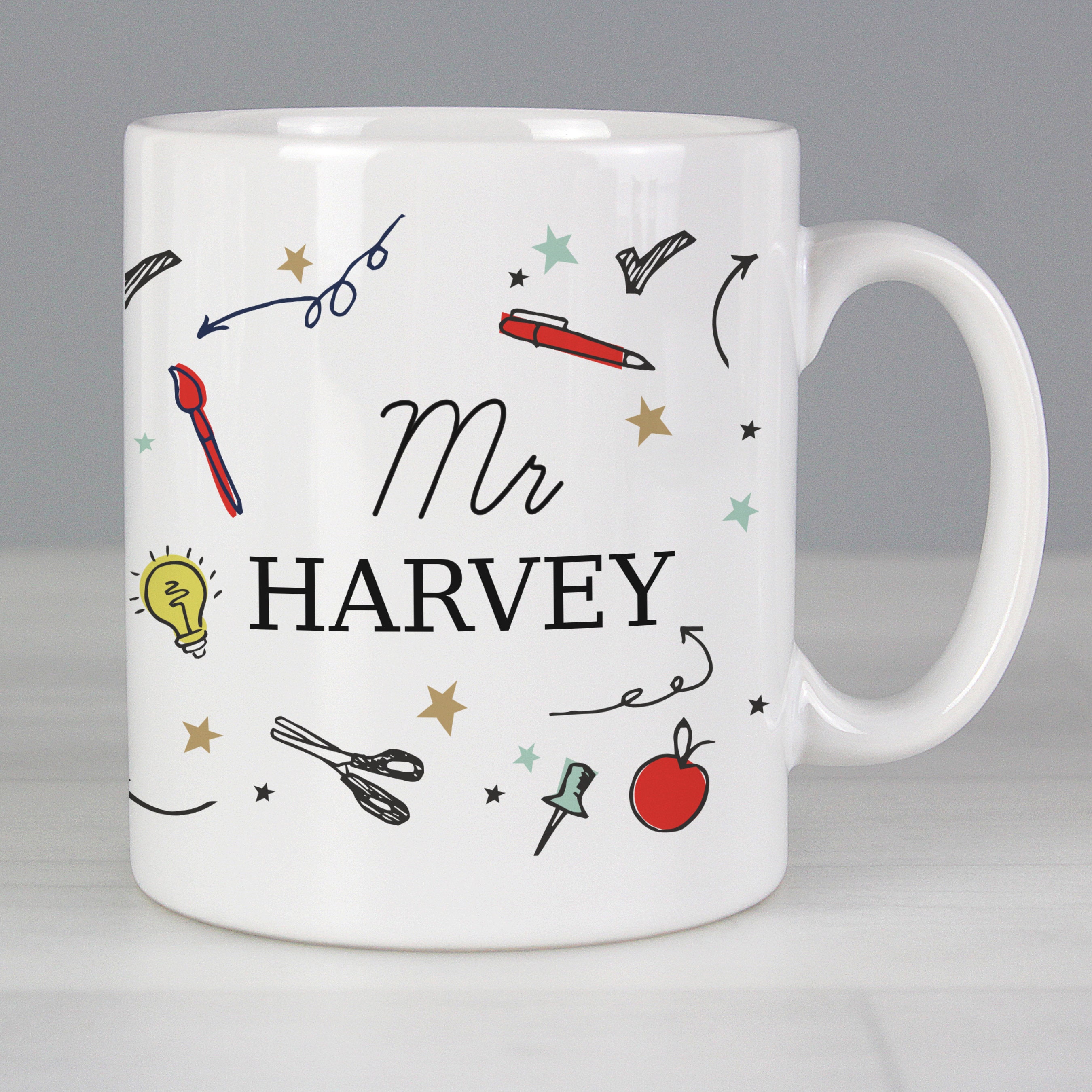 Personalised School Teachers Mug Etsy UK