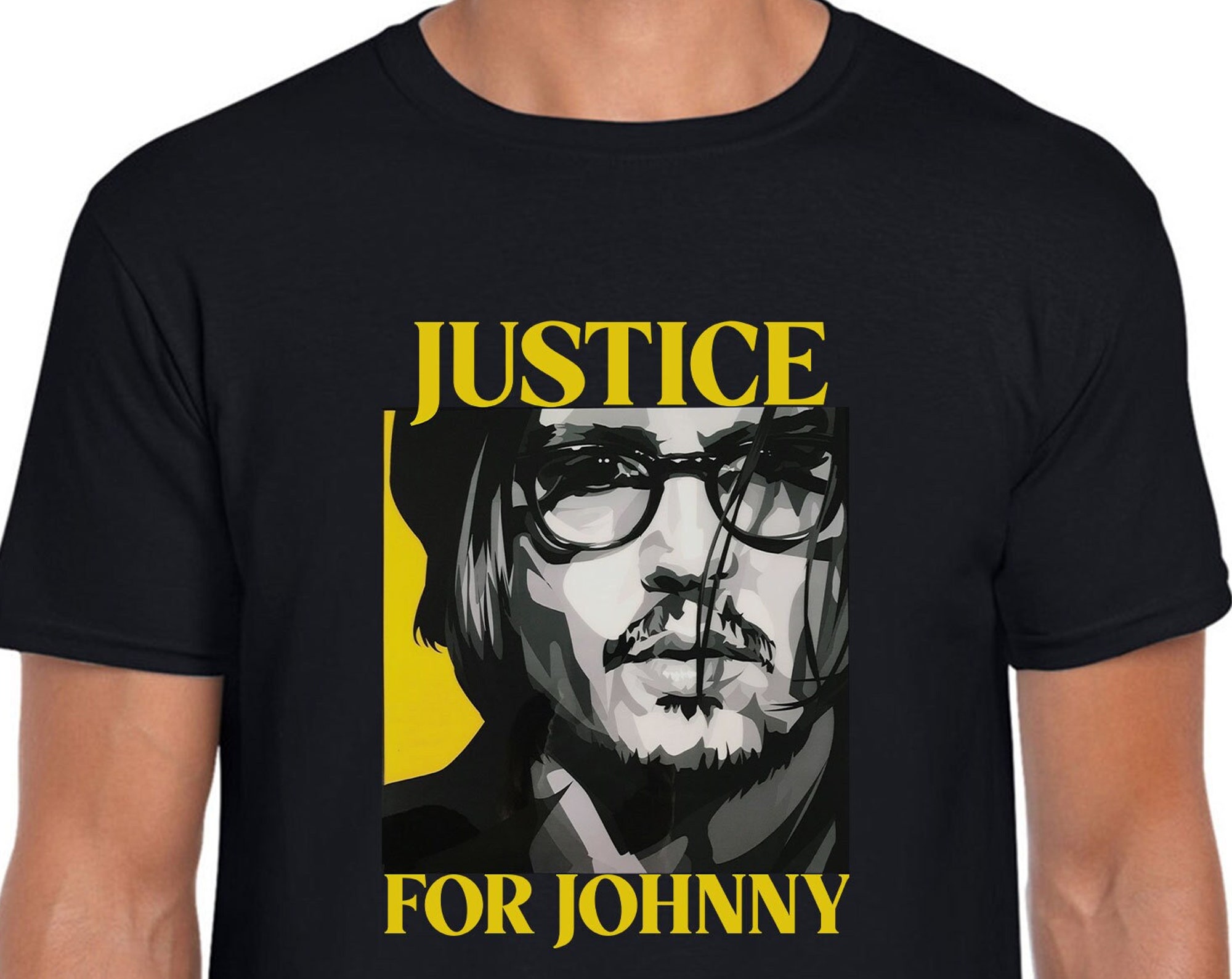 Discover Justice For Johnny Tshirt, Johnny Depp Tshirt