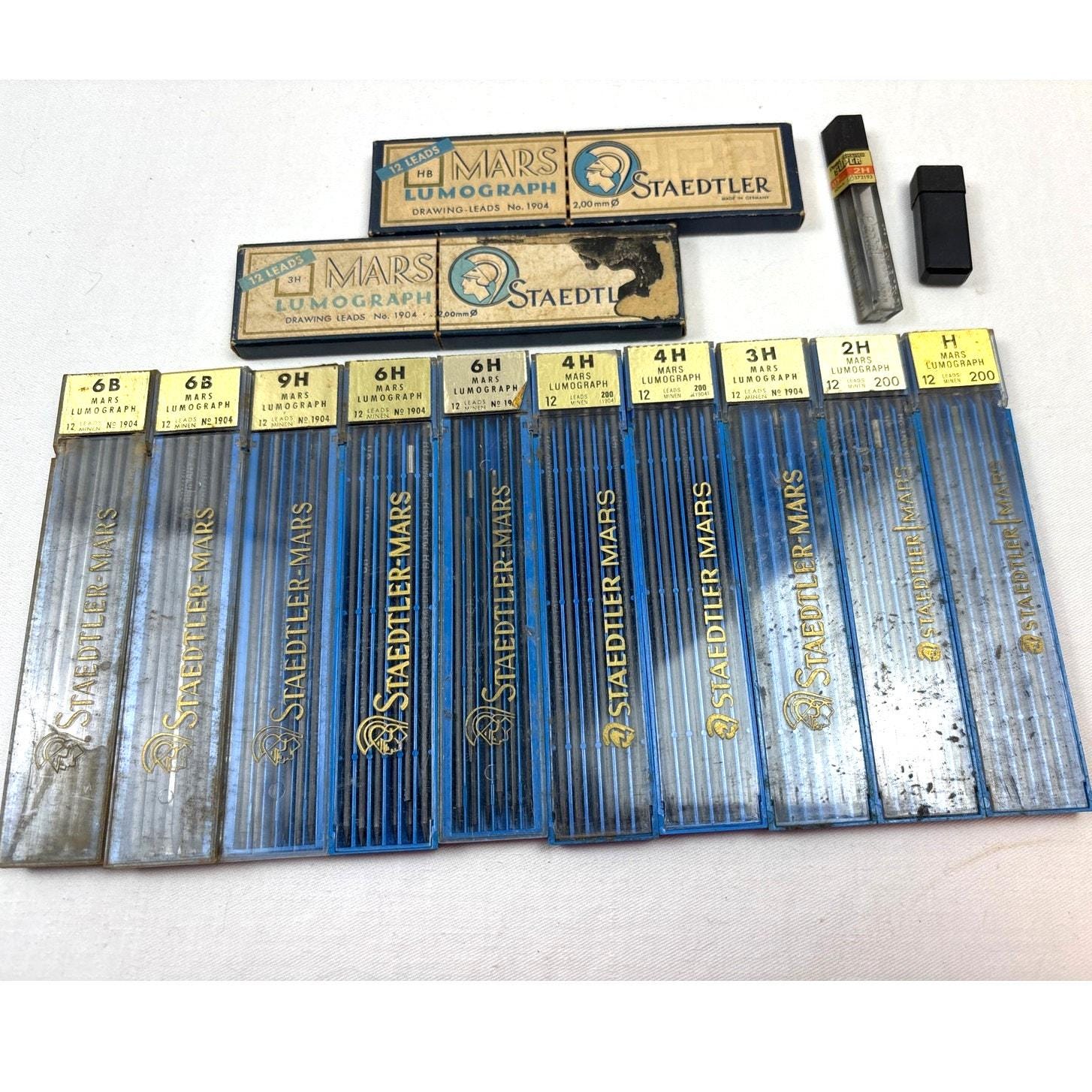 筆記具 vintage STEADTLER MARS LUMOGRAPH EXEXB vintage STEADTLER MARS LUMOGRAPH EXEXB Staedtler Germany Mars