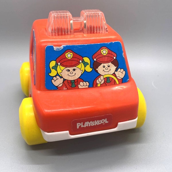 Toy Police Car With Lights and Sirens Etsy