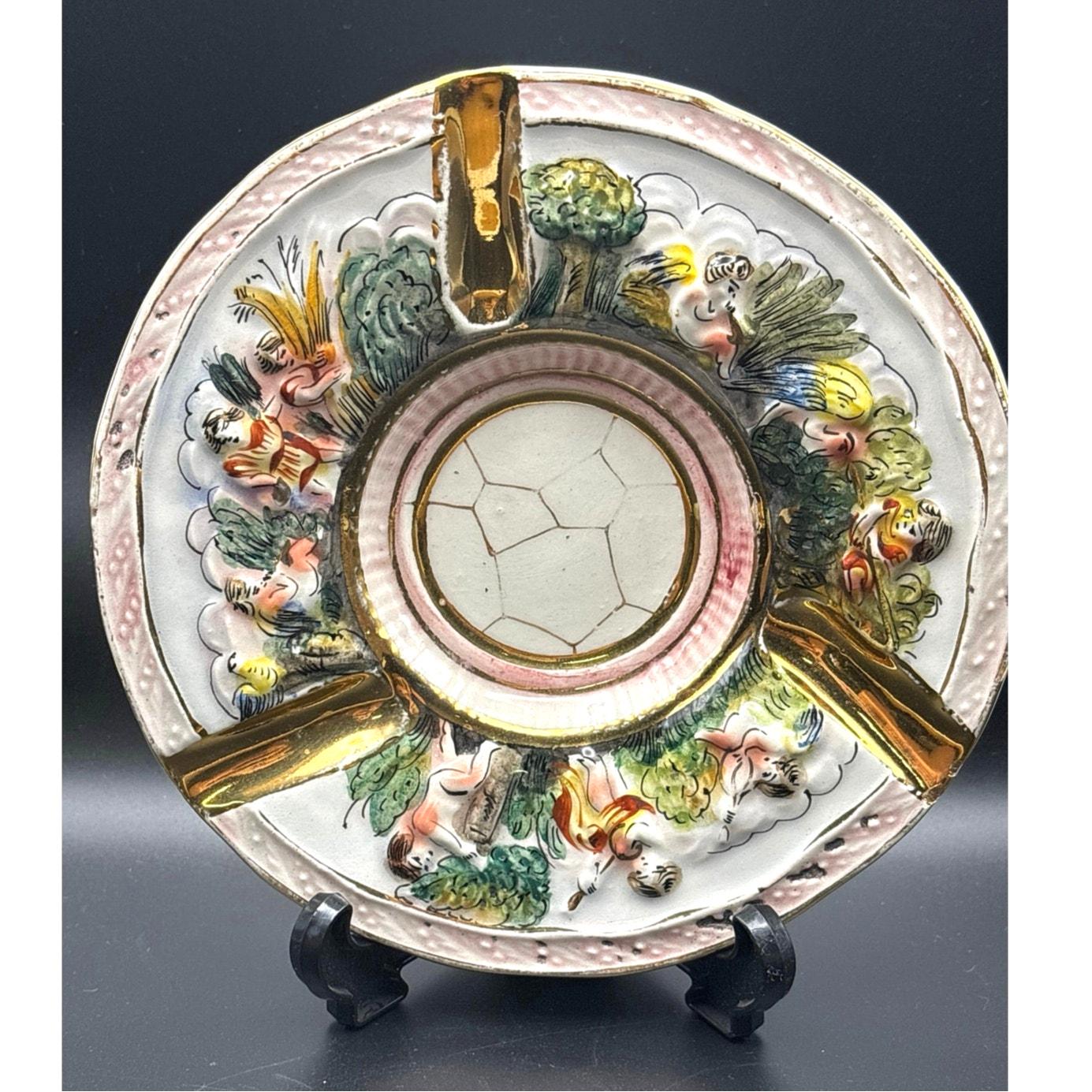 Capodimonte Ashtray - Etsy