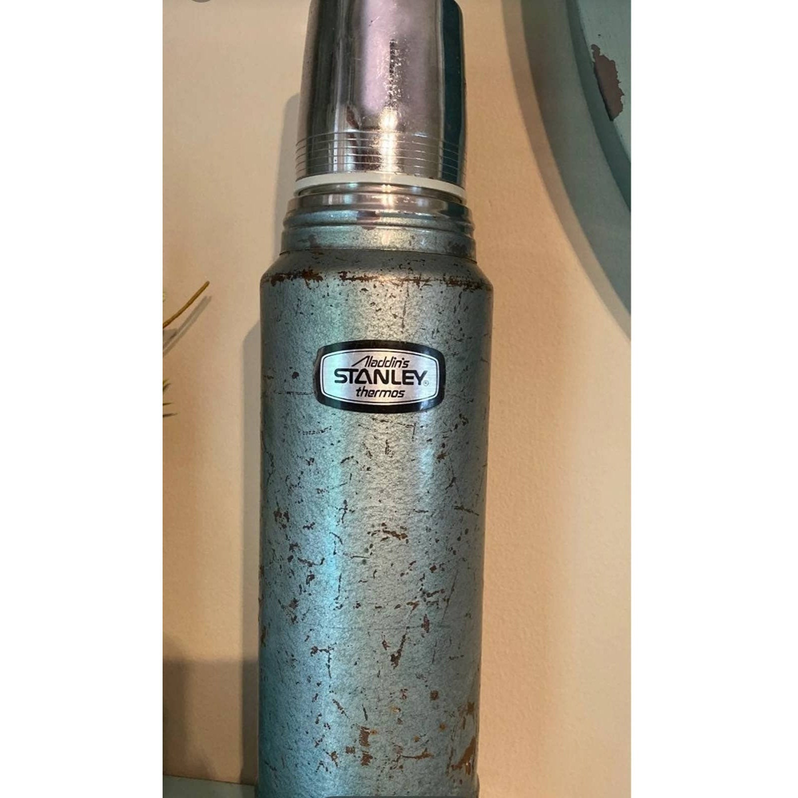 Buy the Vintage Stanley Aladdin Thermos w/ Handle