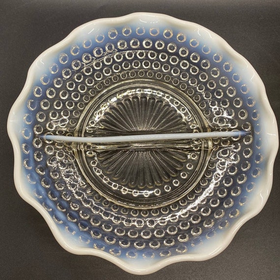 オパールセントグラス 大皿 オパールセントガラス