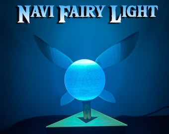 Zelda Navi Fairy LED Desk Light - Wall Plug Powered