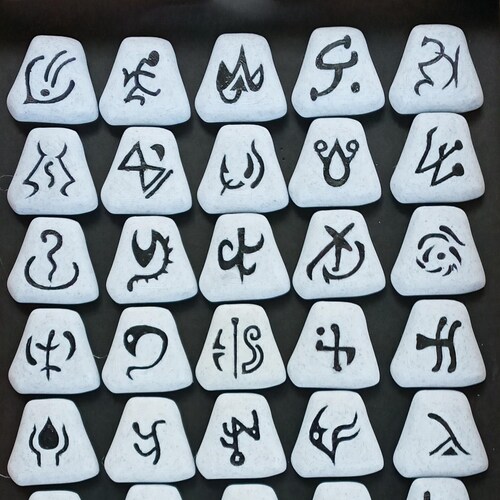 Diablo 2 Rune Vector Diablo 2 Runes Full Set Fits 14x11 Shadowbox. - Etsy