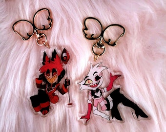 Hazbin Hotel Keychain