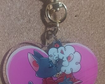 Kiss of the Lamb Keychain