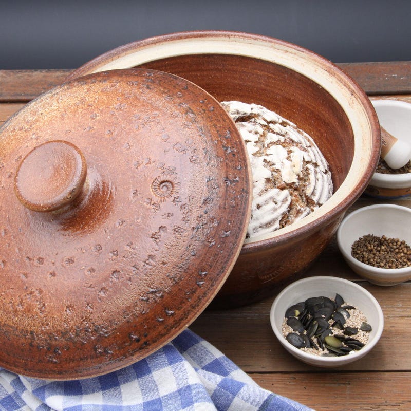 Wunderbar Brottopf Keramik Handgemacht Bild