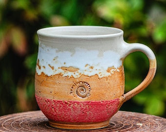Keramiktassen ca. 500 ml, für Kaffee & Tee, handgemacht