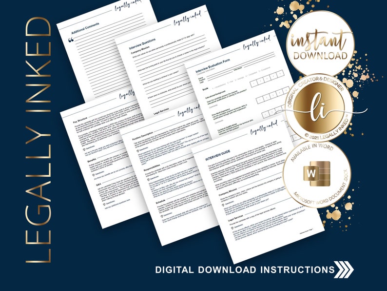 Interview Guide | Employer Interviews | Law Office HR | New Hires ...