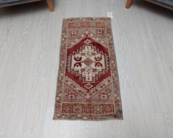 Oushak Rug #MG-66 Turkish Rug Antique Rug Doormats Handmade Rug Woven Carpet,Vintage Antique Mats 4.5 x 7.7feet