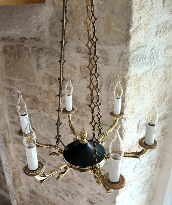 ヴィンテージ、フランス製、エンパイアスタイル、6ポジション