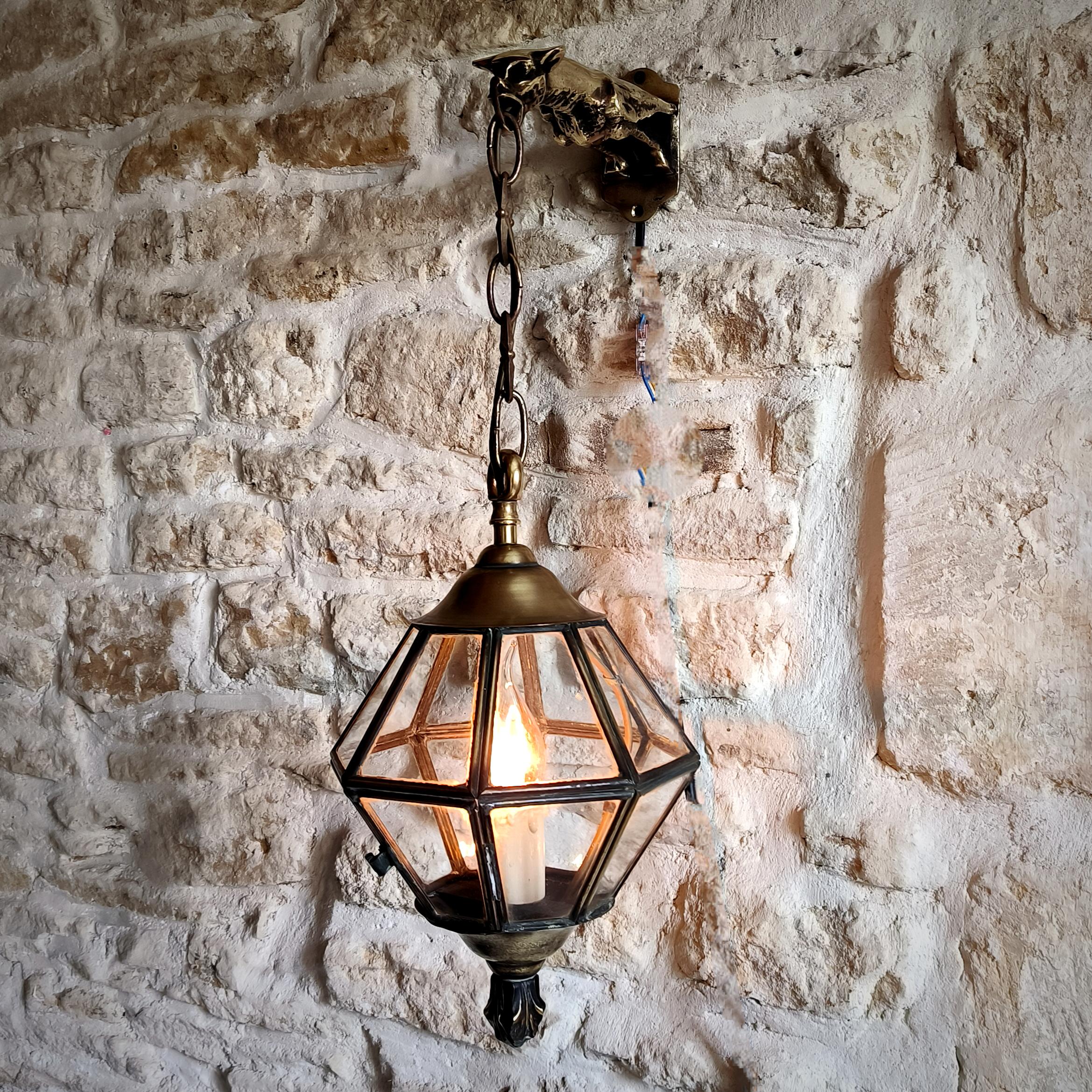 Vintage Antique 1900 Lantern Light Fixtures - Etsy