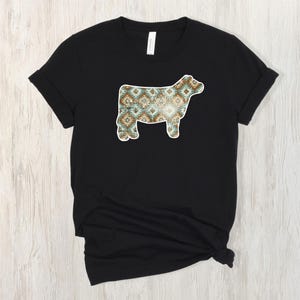 Heifer Silhouette png | Western Digital Download | Sublimation Design | Livestock Clipart | 4-H png | FFA png | livestock png