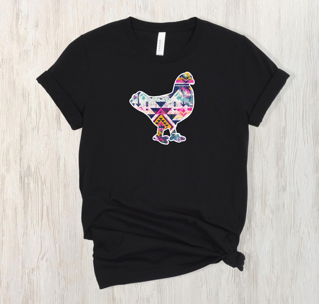Aztec Chicken Silhouette: Western Sublimation Design (digital Download ...