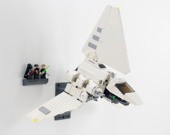 LEGO インペリアル シャトル 75302 スターウォーズ用ウォールマウント - (ディスプレイ ソリューション スタンド)