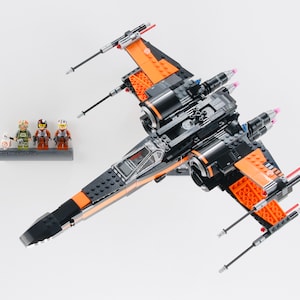Supporto da parete per LEGO Poe&#39;s X-Wing Fighter 75102 Star Wars - (Esposizione, Soluzione, Supporto)
