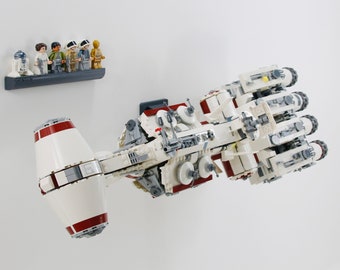 Wall Mount (1of2) for LEGO Tantive IV 75244 Star Wars - (display solution stand)