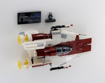 レゴ Aウィング 75275 UCS スター・ウォーズ用壁掛けマウント（2個セット） - （ディスプレイ、ブラケット、スタンド）
