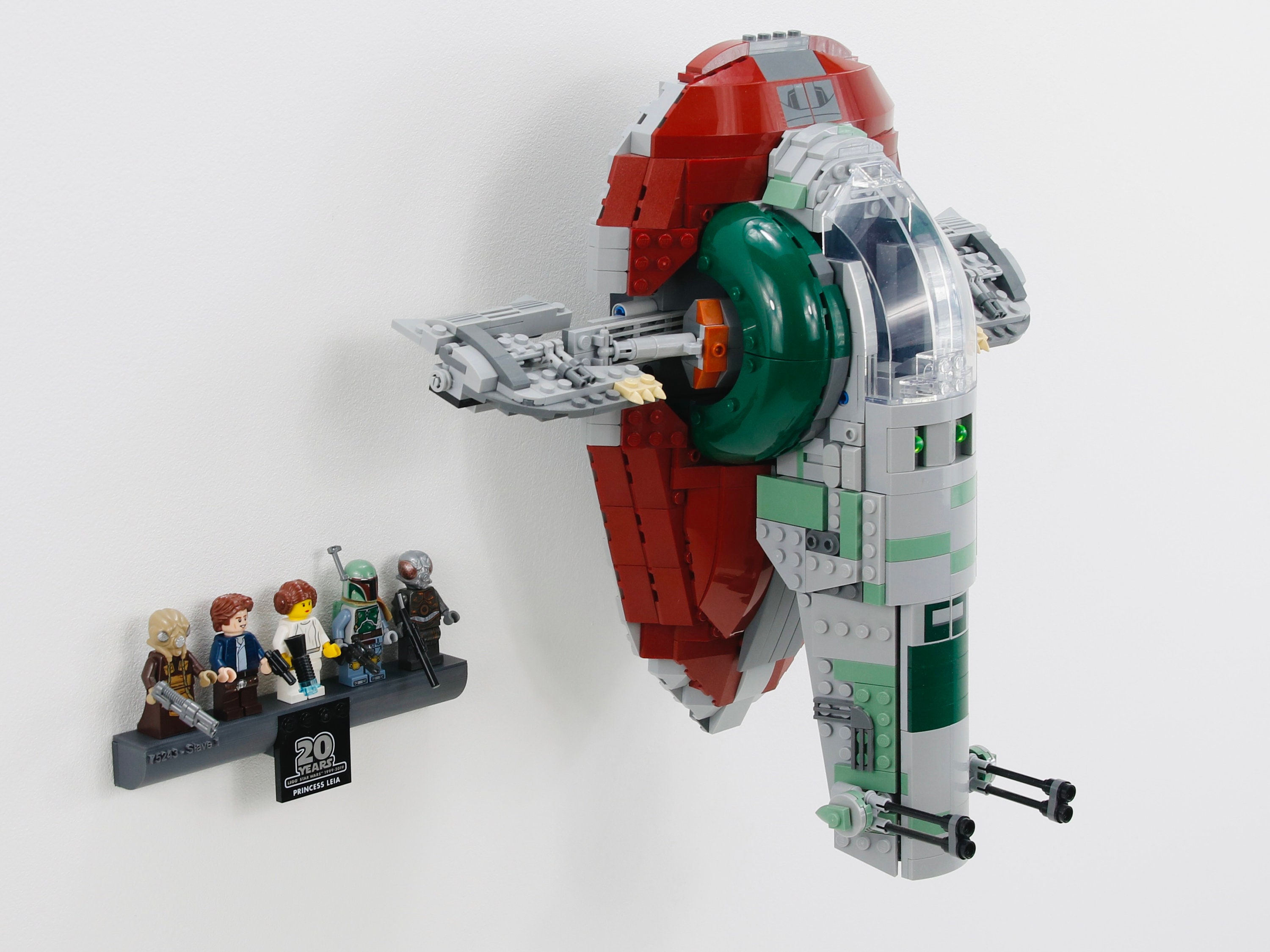 Wall Mount for LEGO Wars Slave 1 20th - Etsy Finland