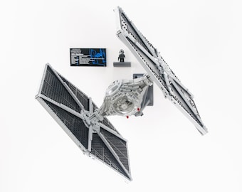 Wall Mount for LEGO TIE Fighter 75095 UCS Star Wars - (display solution stand)