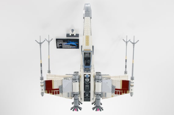 Wall Mount 1of3 for LEGO Red Five X wing 10240 UCS Star Wars Etsy