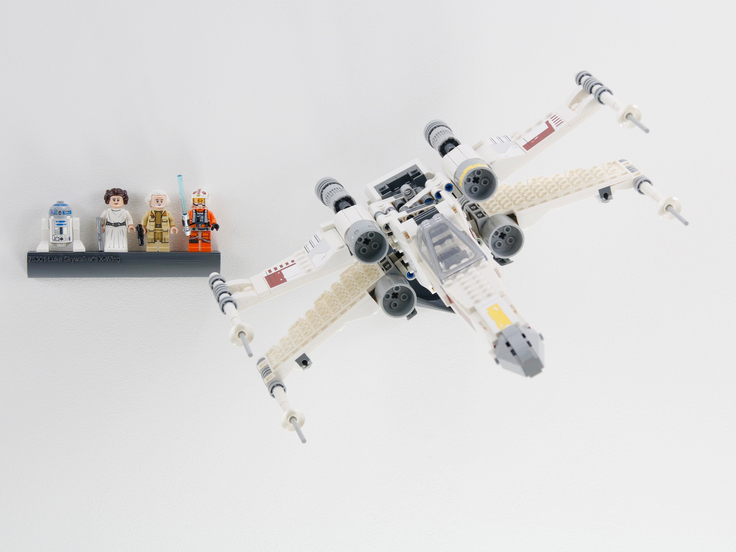 LEGO 75301 Star Wars X-Wing Fighter de Luke Skywalker: Jouet Vaisseau  Spatial avec Figurines Princesse