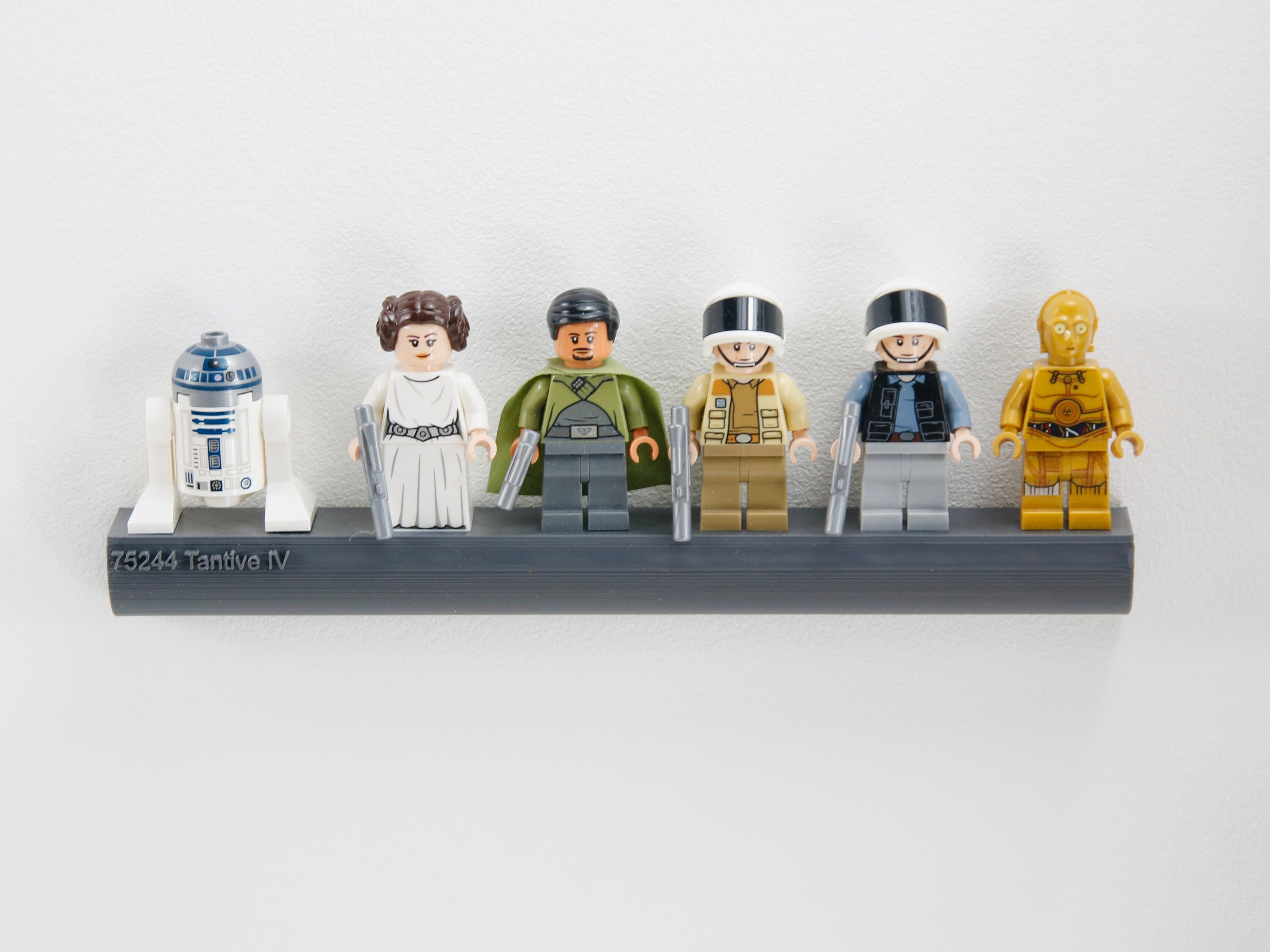 LEGO Tantive IV 75244 スターウォーズ用ウォールマウント (2of2 