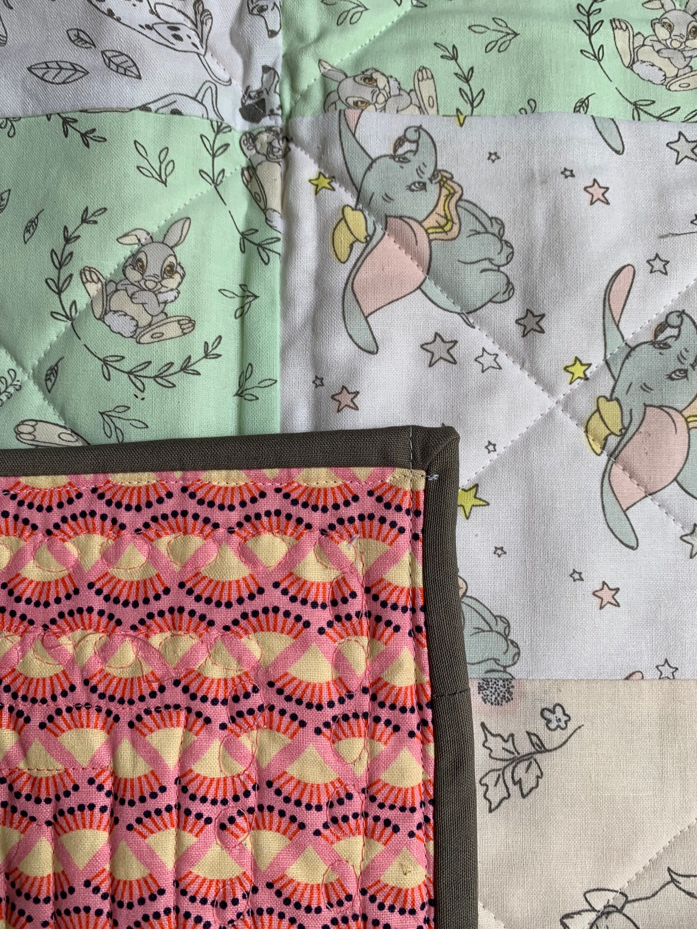 Cartoon Themed Baby Cot Quilt Etsy Australia