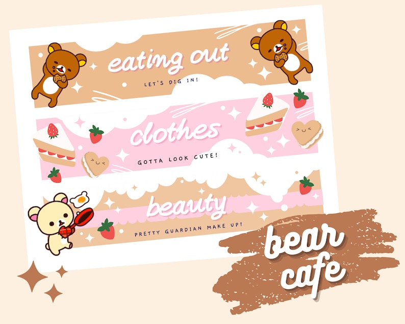 Cash Binder Label Designs Set 2 Canva Templates Etsy