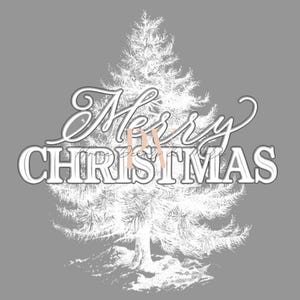 Frohe Weihnachten Baum SVG, Glowforge, Laser Cut-Datei, Chalk Couture Laser Cut-Datei, Chalk Couture SVG