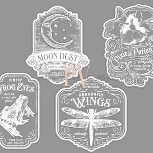 Twilight Apotheker SVG, Glowforge, Laser Cut-Datei, Chalk Couture Laser Cut-Datei, Chalk Couture SVG