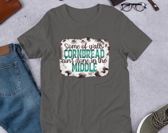 コーンブレッドの駄洒落Tシャツ：南部の生意気な言葉Tシャツ