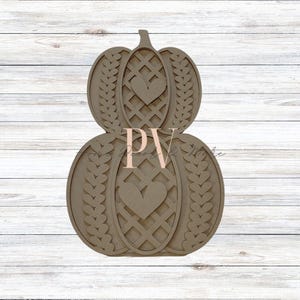 Stacking Sweater Pumpkins, Autumn Vibes, Shelf Sitter, Laser Cutout, DIY Paint Project