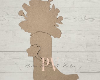 February 2024 Cowgirl Boot, Club Couture, Country Decor, Rodeo DIY Craft, Laser Cutouts