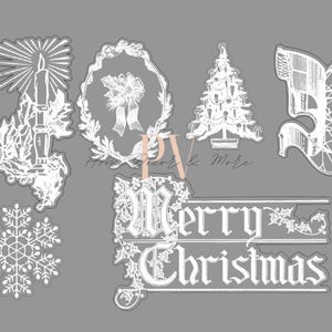 Geätzte Weihnachtsessenz SVG, Glowforge, Laser Cut-Datei, Chalk Couture Laser Cut-Datei, Chalk Couture SVG