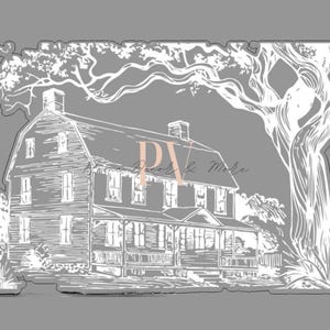 Country Living SVG, Glowforge, Laser Cut-Datei, Chalk Couture Laser Cut-Datei, Chalk Couture SVG