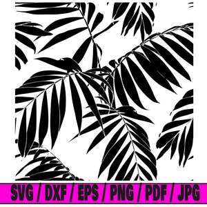 Nature pattern svg, leaves pattern svg, seamless pattern svg, pattern svg