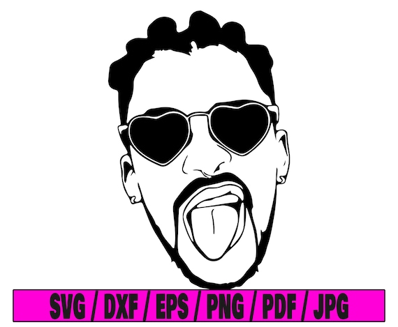 Bad bunny Svg #2, Png, eps, Dxf, Un verano sin ti svg, baby benito svg, svg cut file, puerto rico svg