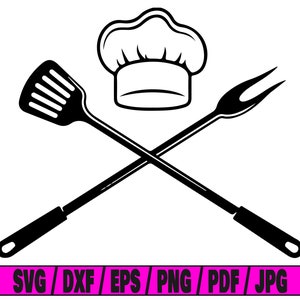 Chef svg, cook svg, cooking svg, kitchen svg, silhouette svg, cricut file