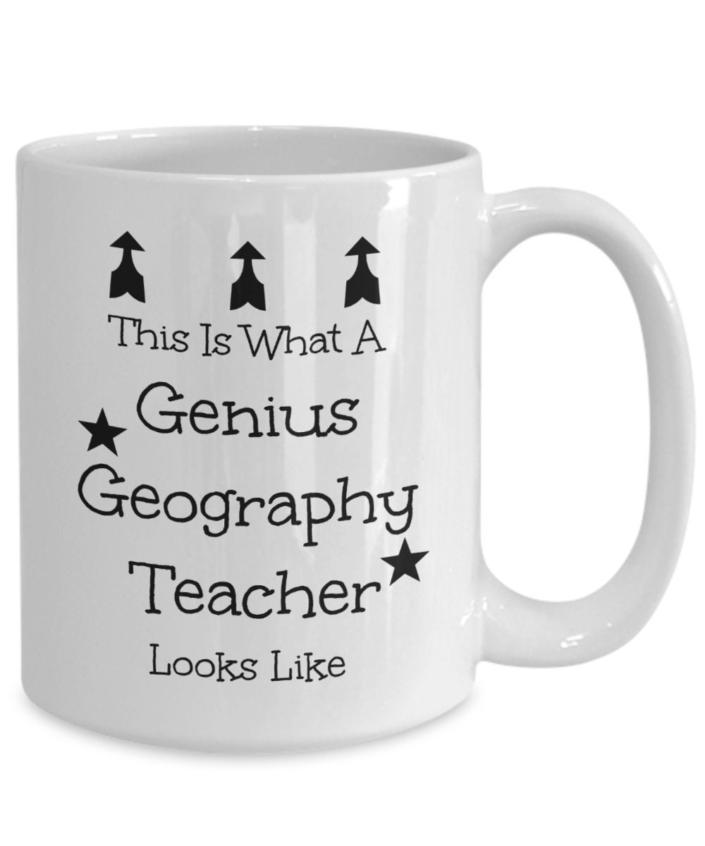 Geography Gifts Geography Teacher Geography Mug Funny Etsy
