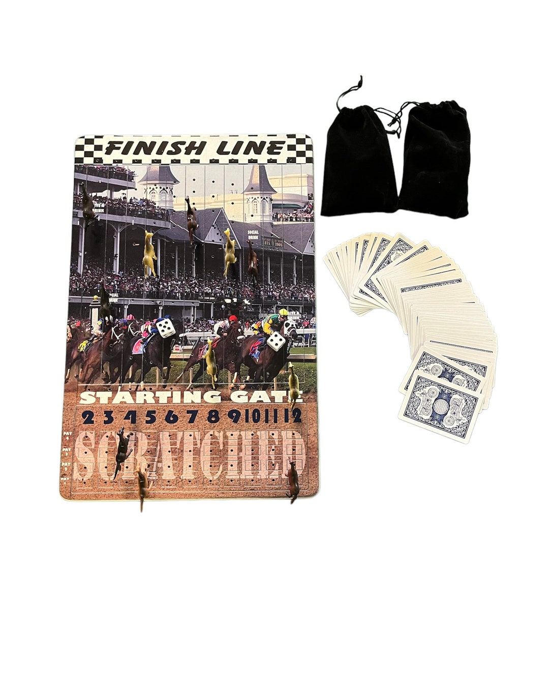 Derby Horse Game/dice and Gambling Game Etsy
