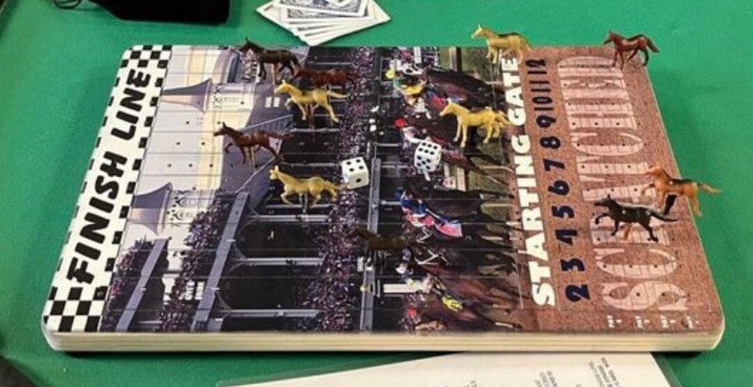 Derby Horse Game/dice and Gambling Game Etsy