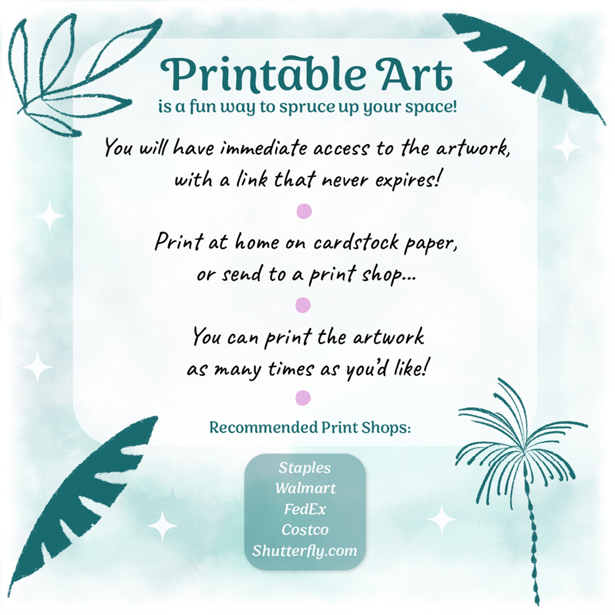 トロピカルサーフアートプリント：サーファーガールのイラスト