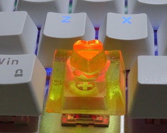 Cute keycap | Lemon jelly heart | ALT keycap | OEM | Gift for gamer